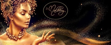 MIX 3x Шелковый ластик для волос Malbery Frotka