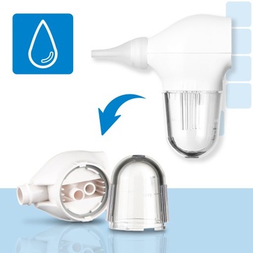 HAXE ЭЛЕКТРИЧЕСКИЙ НАЗАЛЬНЫЙ АСПИРАТОР СОЛЬ-ЭКСТРАКТОР