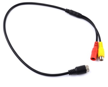 АДАПТЕР ДЛЯ КАМЕРЫ ЗАДНЕГО ЗАДНЕГО РАЗЪЕМА 4-PIN НА RCA CVBS