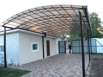 Многостенные поликарбонатные плиты 6 м х 210 см х 4 мм