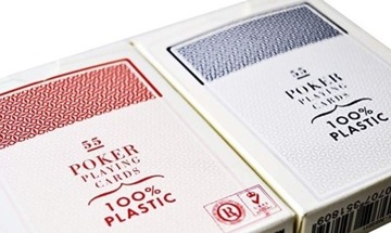 ИГРОВЫЕ КАРТЫ 100% ПЛАСТИК FOURNIER POKER JUMBO