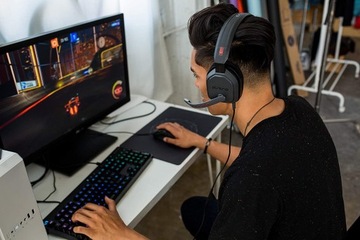 НАУШНИКИ ASTRO GAMING A10 СИНИЕ ДЛЯ PS4 PS5 XBOX ПК