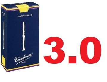 Трость для кларнета VANDOREN, твердость: 3,0.