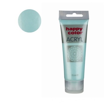 Farba akrylowa Happy Color 75ml Miętowy Perła
