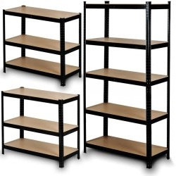 REGAŁ METALOWY MAGAZYNOWY WZMOCNIONY UDŹWIG 265KG na półkę 180x90x40cm