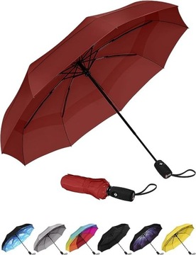 Repel Umbrella parasol automatyczny, składany czerwony