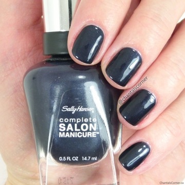 Полный лак для ногтей Sally Hansen Salon To the Moon and Black 016
