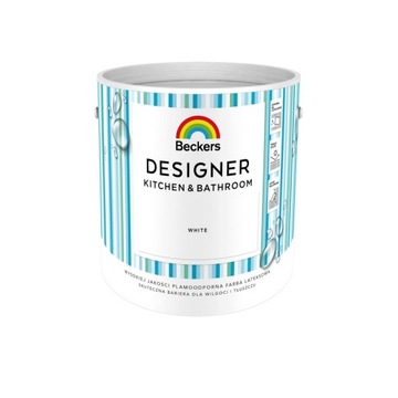 BECKERS FARBA K&B KUCHNIA ŁAZIENKA WHITE 5L