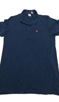 KOSZULKA POLO MĘSKA LEVI'S T-SHIRT XXL GRANATOWA