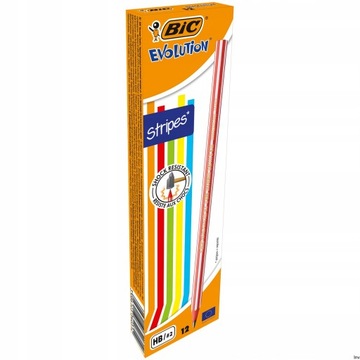 Цветные карандаши BIC в графитовой упаковке, 12 шт. HIT