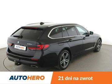 BMW Seria 5 G30-G31 Touring Plug-In 2.0 530e 292KM 2021 BMW 530 FV23% PHEV full LED skóra virtual cocpit, zdjęcie 6