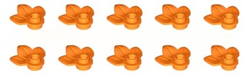 LEGO Roślina Liść Pomarańczowy 32607 6253884 10szt