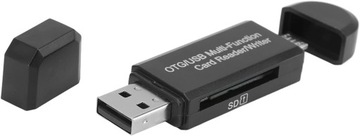 Adapter USB OTG i USB 2.0 64G 2 w 1 M?ski