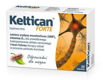 KELTICAN FORTE 20 KAPSUŁEK URYDYNA protego
