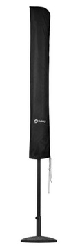 Pokrowiec na parasol czarny 175 x 30,5/36,5 cm