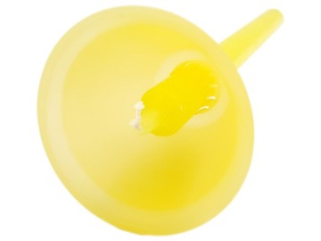 ŚWIECA Z OSŁONKĄ ŻÓŁTA - PASCHALIK