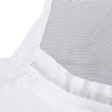 ТОЛСТОВКА НА МОЛНИИ, СЪЕМНАЯ ХЛОПКОВАЯ ШЛЯПА ДЛЯ ПЧЕЛОВОДА