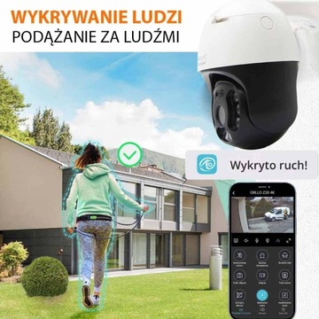 ORLLO Z20 4K 8 МП 5xZOOM IP-камера БЕСПРОВОДНАЯ НАРУЖНАЯ ВРАЩАЮЩАЯСЯ