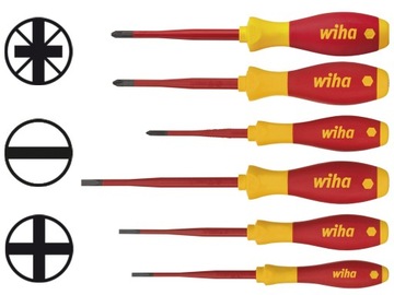 Wiha Zestaw wkrętaków slimFix 6 sztuk 38362