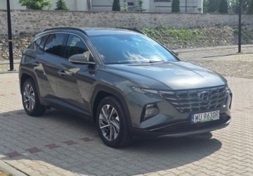 Hyundai Tucson IV SUV 1.6 T-GDI 48V 150KM 2023 Hyundai Tucson Rej.2024Salon PLAutomatBezwypadkowyLakier oryginalny Gwaran, zdjęcie 1