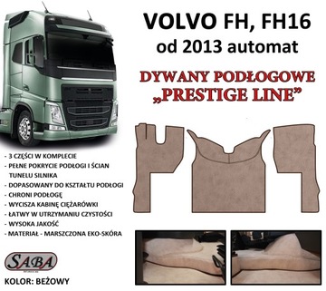 Коврики PRESTIGE LINE VOLVO FH4 2013 г.в.