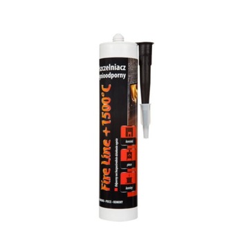 USZCZELNIACZ do KOMINKÓW FIRE LINE +1500°C 310ml