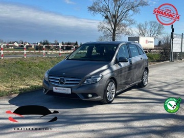 Mercedes Klasa B W246 Sports Tourer 180 CDI BlueEFFICIENCY 109KM 2013 Mercedes-Benz Klasa B Raty Automat klima Kamera Zadbany Swiezy Import Zar