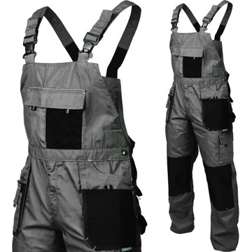 SPODNIE ROBOCZE NA SZELKACH BASIC LINE STALCO R. M