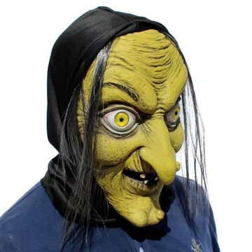 Halloween Cosplay zakonnica siostra Maska Presenty