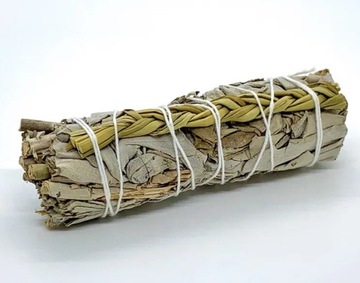 SZAŁWIA BIAŁA SWEETGRASS słodka trawa naturalne kadzidło OCZYSZCZAJĄCE 30g