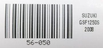 SUZUKI GSF 1250S BANDIT 07-12 КОРПУС КРЫШКИ ЗАЛИВНОЙ ГОРЛОВИНЫ СТОЙКИ