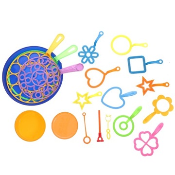 Набор инструментов для изготовления мыльных пузырей 20 шт.