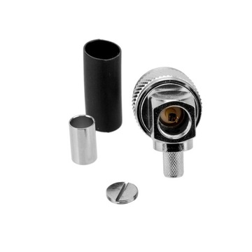 УГЛОВАЯ ЗАГЛУШКА UC-1 CRIMP RG58 RF5 H155 ПТФЭ/золото