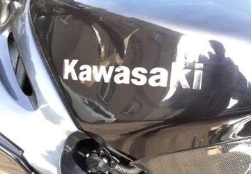 Эмблема с логотипом Kawasaki SLV, 2 шт., надпись, 20 см, 3D GTR ZZR