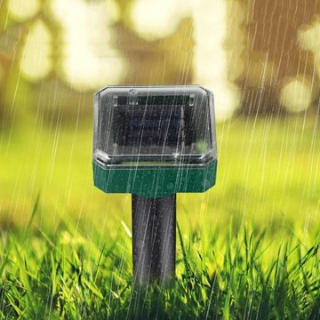 ULTRADŹWIĘKOWY WODOODPORNY ODSTRASZACZ KRETÓW, SOLARNY ODSTRASZACZ KOTÓW