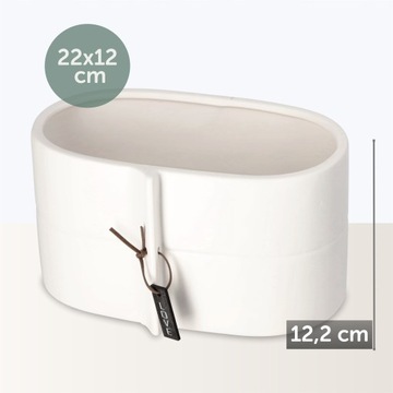 КРЫШКА ДЛЯ ЦВЕТОЧНОГО ВАЗОНА КЕРАМИЧЕСКИЙ ЦВЕТОЧНЫЙ ГОРШОК ЦВЕТА 22x12 СМ