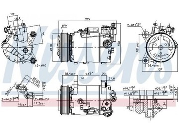 KOMPRESOR KLIMATIZACE BMW 7 G11 G12 2.0 3.0 15-20