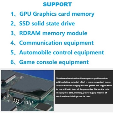 Термопрокладка, непроводящая, термостойкая. Прямой