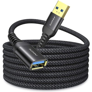 Przedłużacz AINOPE 16.4 FT USB 3.0 typ A na żeński 5 metrów (5033)