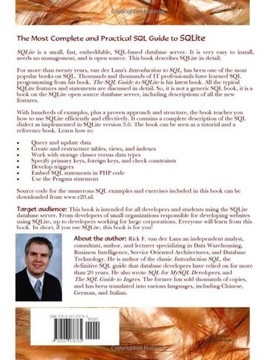 ван дер Ланс, Рик Ф. Руководство по SQL для SQLite