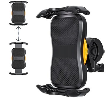 UNIWERSALNY KIEROWNIC ROWEROWYCH UCHWYT ROWEROWY NA SMARTFON 4,5 DO 7 CALI