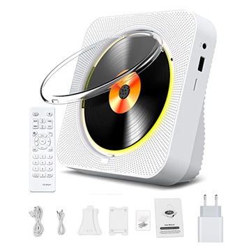 CD-плеер поддерживает CD-плеер/динамик Bluetooth/FM-радио/USB-накопитель