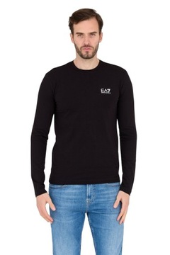 EA7 Czarny longsleeve męski L