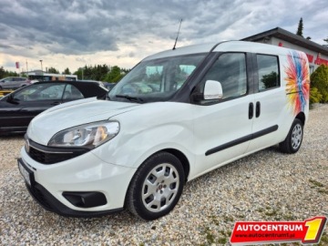 Fiat Doblo III Van 1.6 Multijet 16v 105KM 2016 Fiat Doblo MAXI Klimatyzacja Centralny Zamek 5 Miejsc Nowy Rozrzad, zdjęcie 1