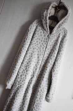 Piżama kigurumi onesie S M 36 polarowa kombinezon z kapturem panterka