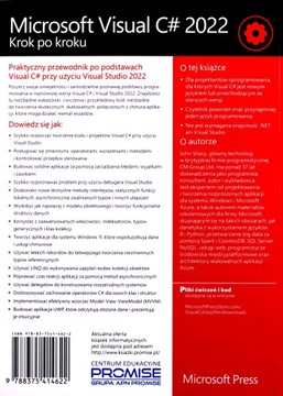 MICROSOFT VISUAL C# 2022. ШАГ ЗА ШАГОМ — Джон Шарп [КНИГА]