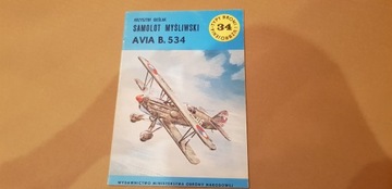 Typy Broni i Uzbrojenia nr 34.Avia B.534. 1975