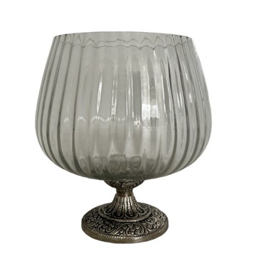 СТЕКЛЯННАЯ ВАЗА, СТЕКЛЯННАЯ ЦЕЛЬ, 22 СМ