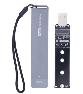 Adapter M.2 SATA B B+M SSD do USB 3.0 Obudowa