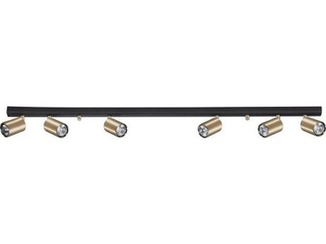 Lampa sufitowa listwa reflektor EYE SPOT BRASS VI